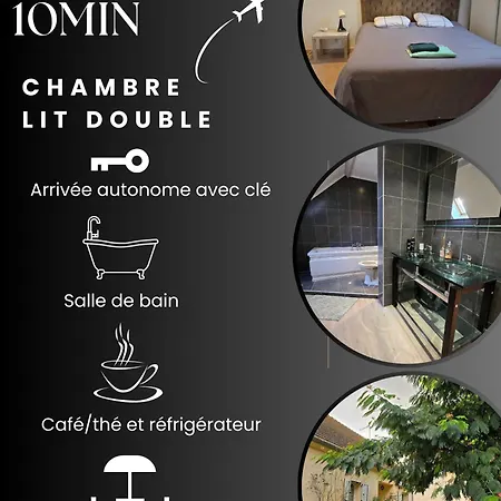 Homestay Privee A 10min De Roissy Cdg, Au Calme, Parking Gratuit